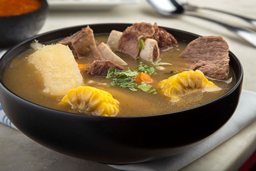 Beef pottage with rice